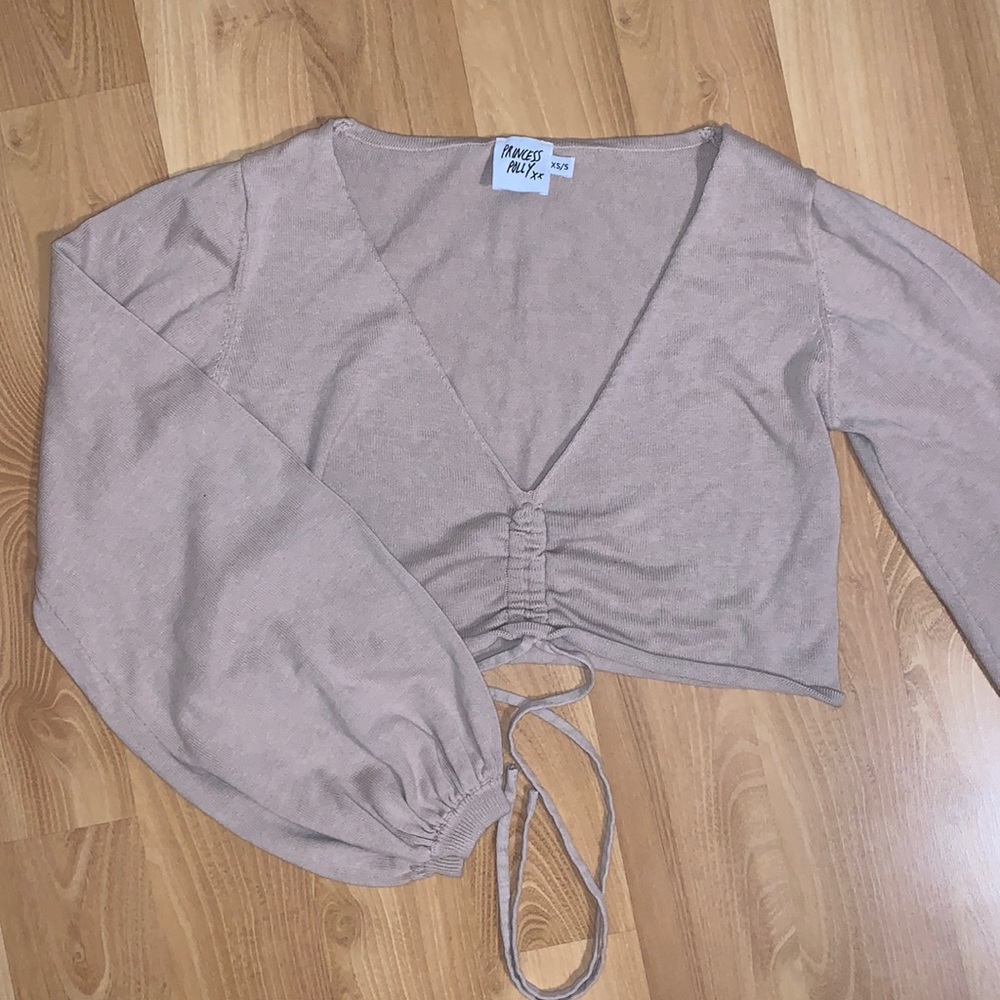 Princess Polly Cropped Long Sleeve
